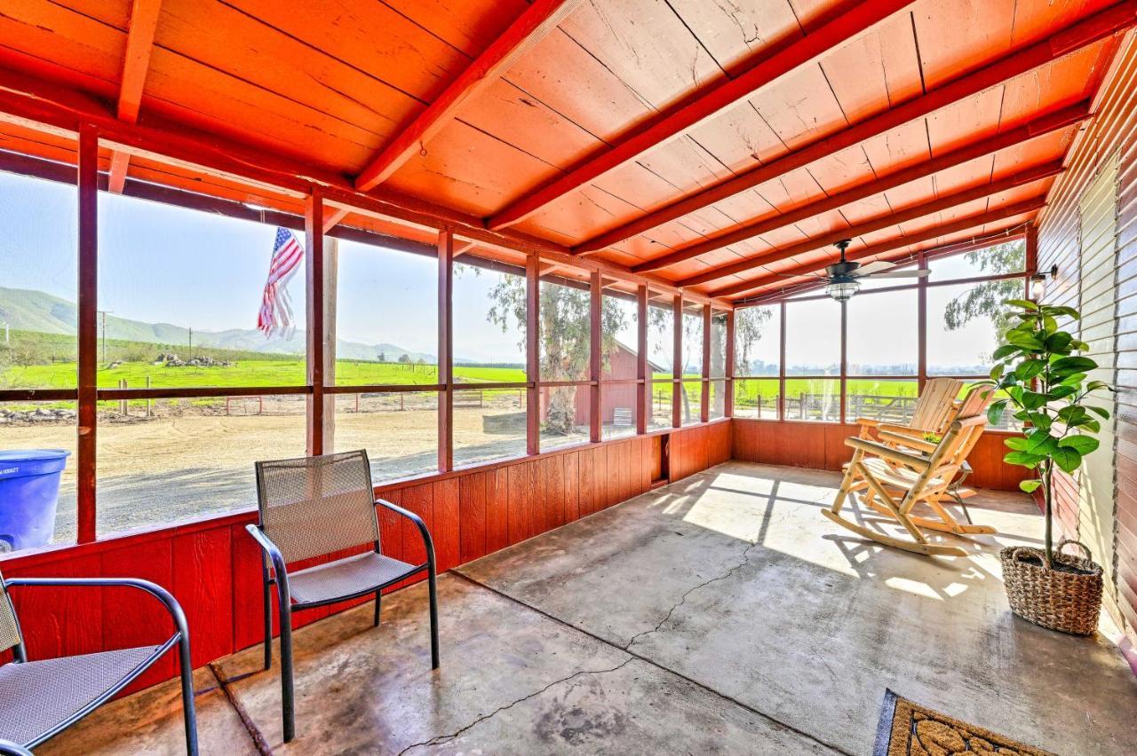 Peaceful Ranch Home With Sierra Nevada Views Woodlake Esterno foto